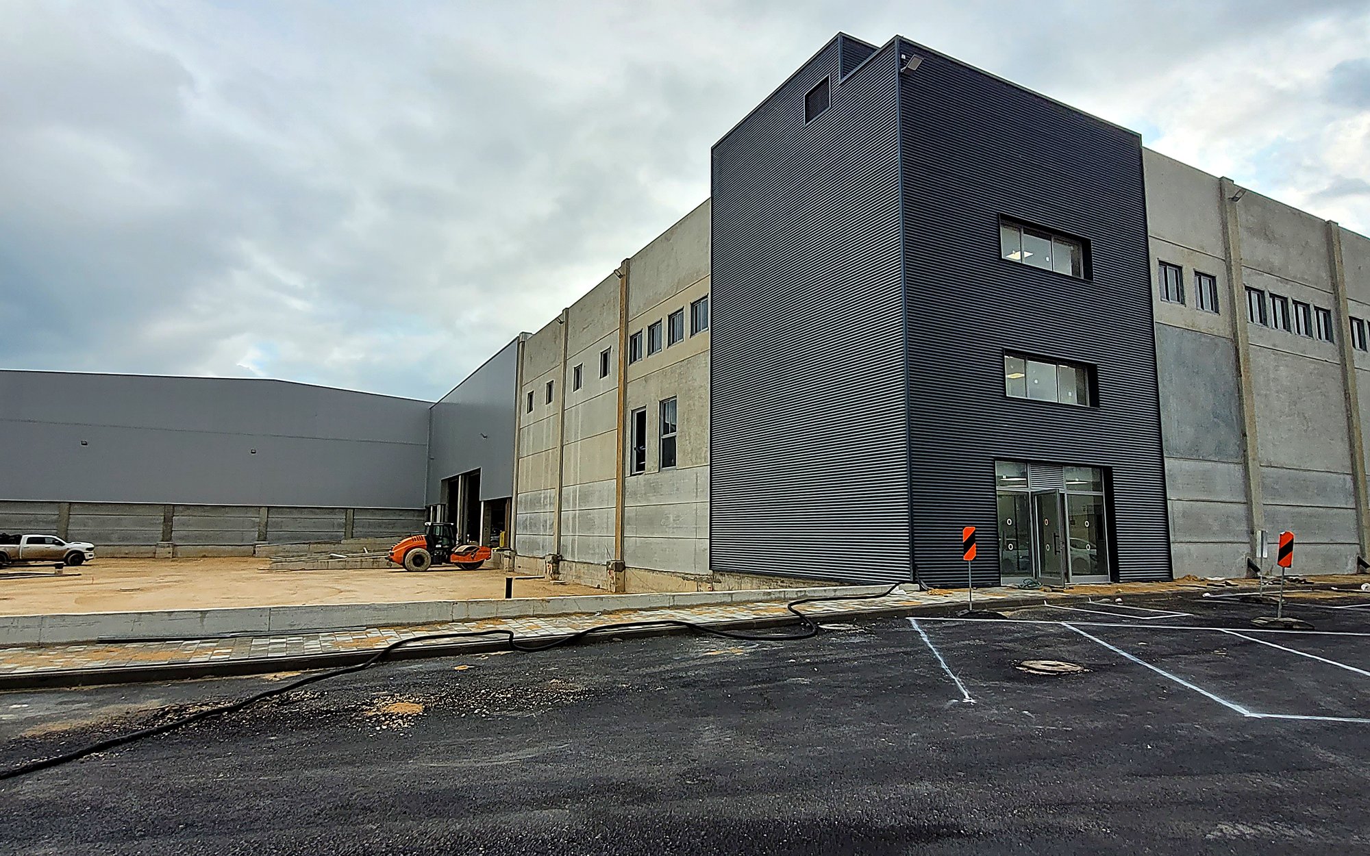 Corrugated-Panel Industrial Building