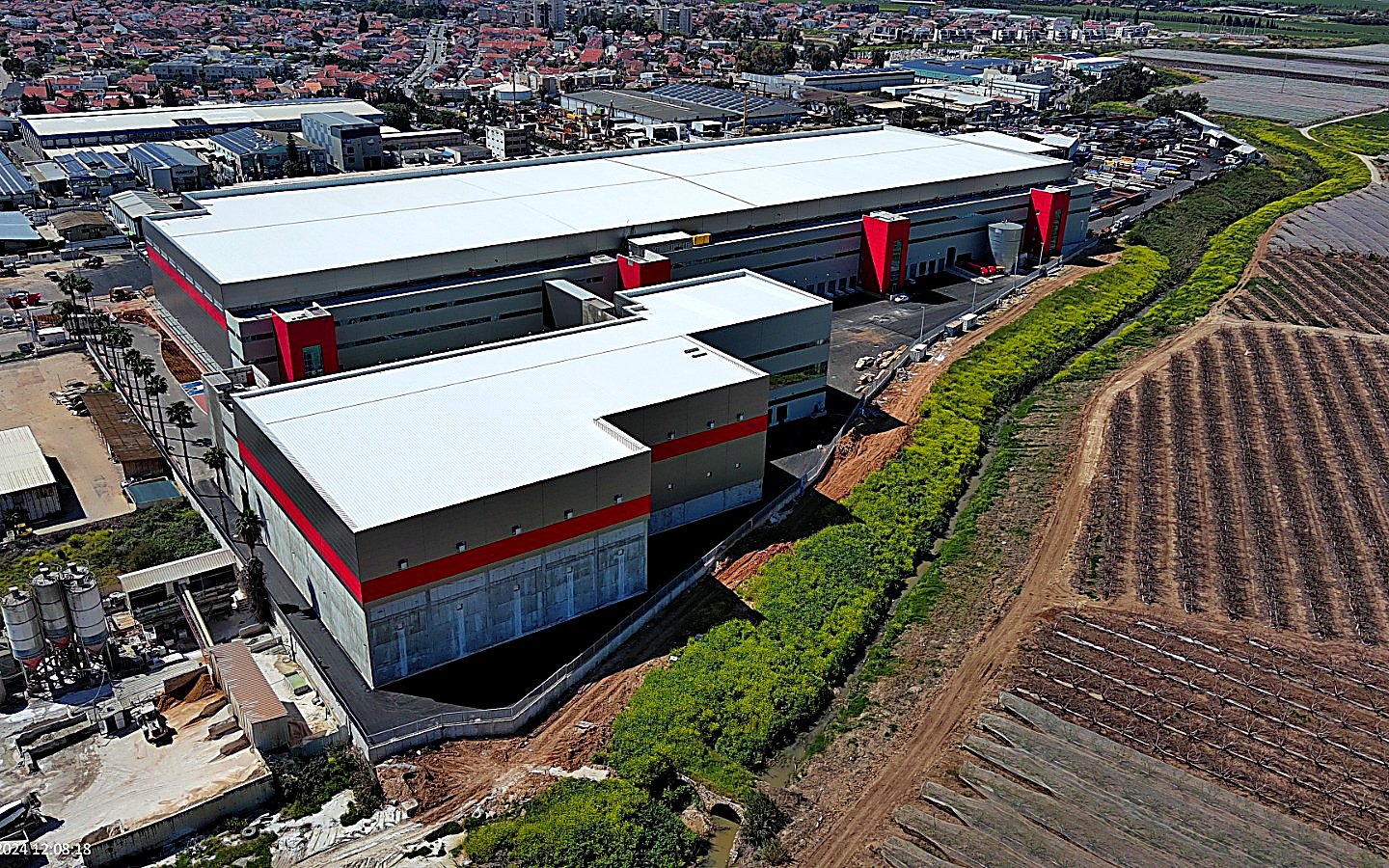 Aerial view — Phased Industrial Park